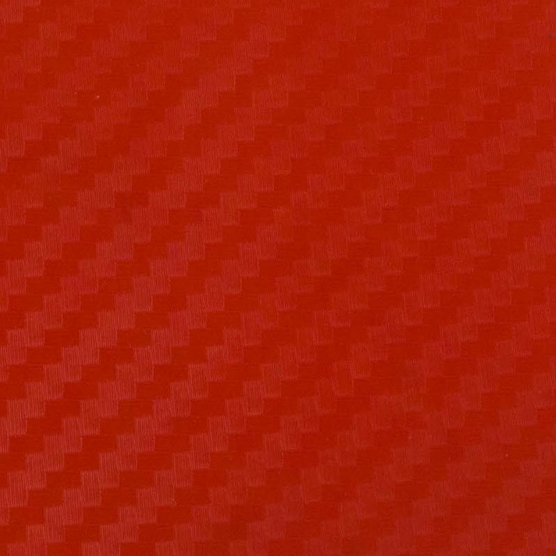 Folia rolka carbon 3D czerwona 1,27x28m