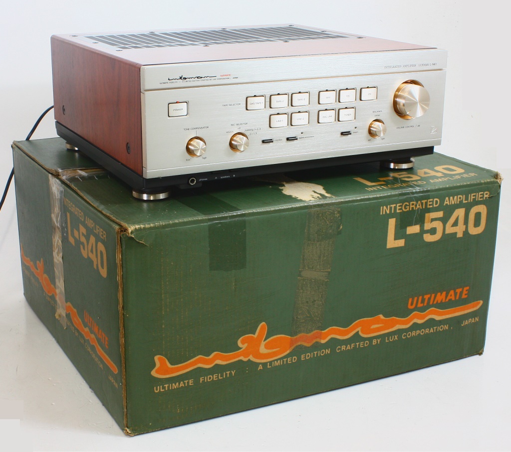 LUXMAN　L-540 Specifications of LUXMAN L-540 Luxman