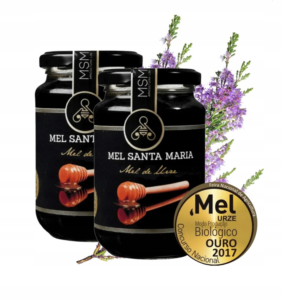 Portugalski miód lawendowy naturalny - bio 1kg