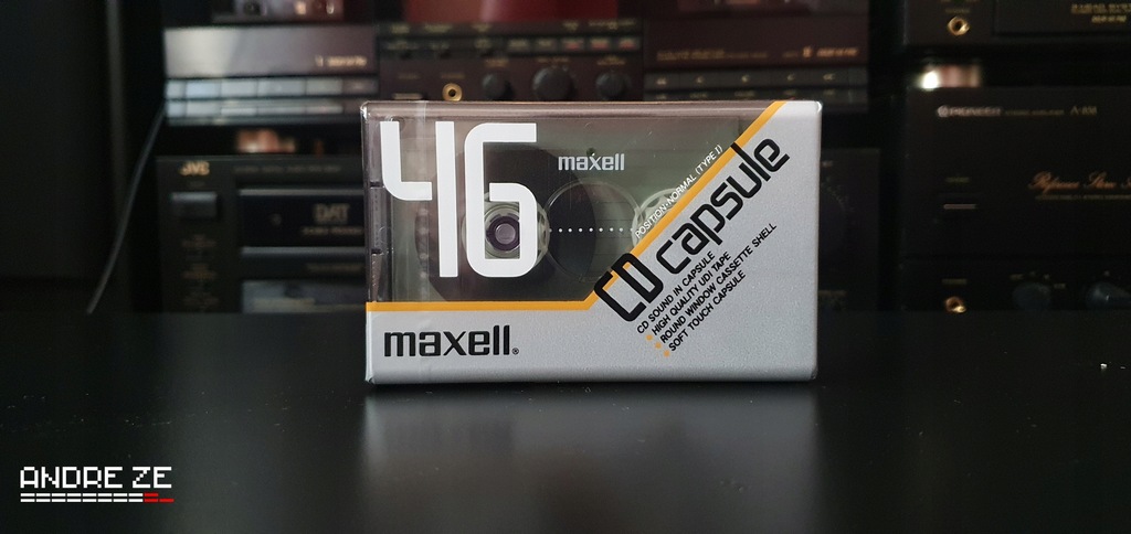 Maxell Capsule 46 min. z Japonii, 1990-91r.