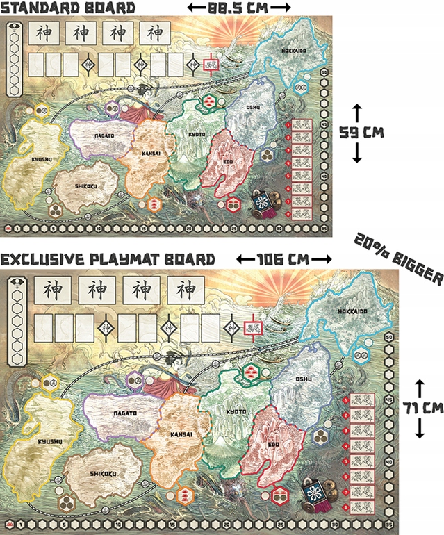 Rising sun playmata do gry playmat. Gra planszowa 7711402471