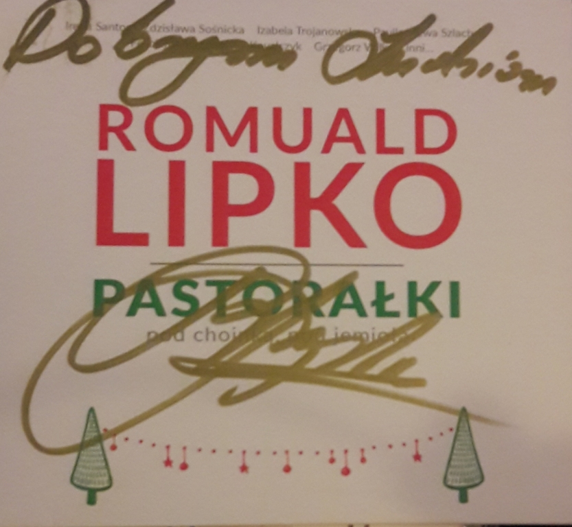 PASTORAŁKI-ROMUALD LIPKO AUTOGRAF! SOŚNICKA SANTOR