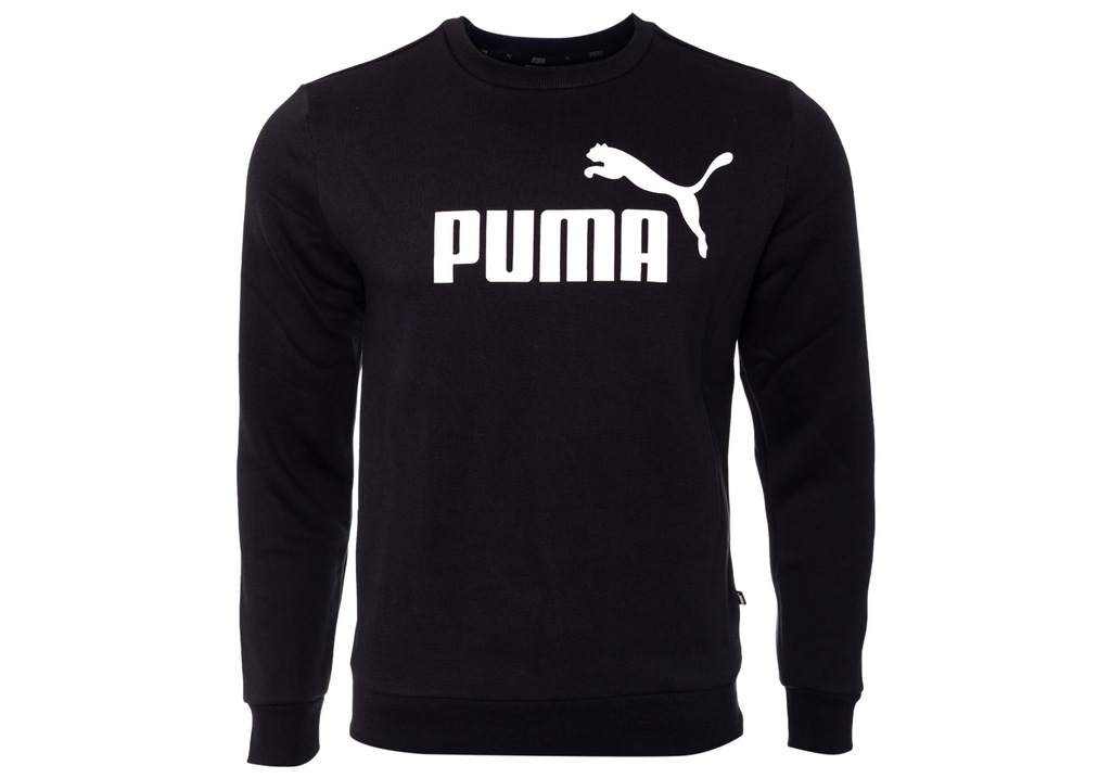 PUMA BLUZA DRESOWA OCIEPLANA BAWEŁNA BLACK R: XXL