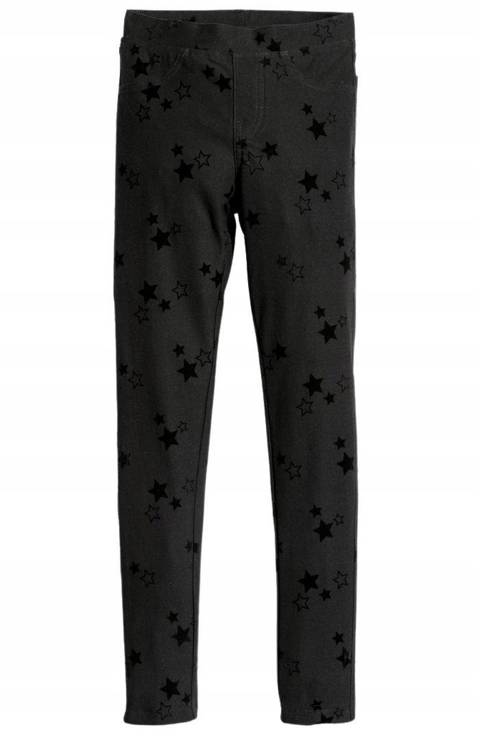 16R042 H&M__MJ9 LEGGINSY GWIAZKI__170