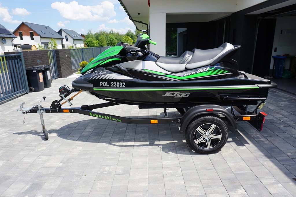 KAWASAKI STX 160LX SALON POLSKA 14MTH JAK NOWY