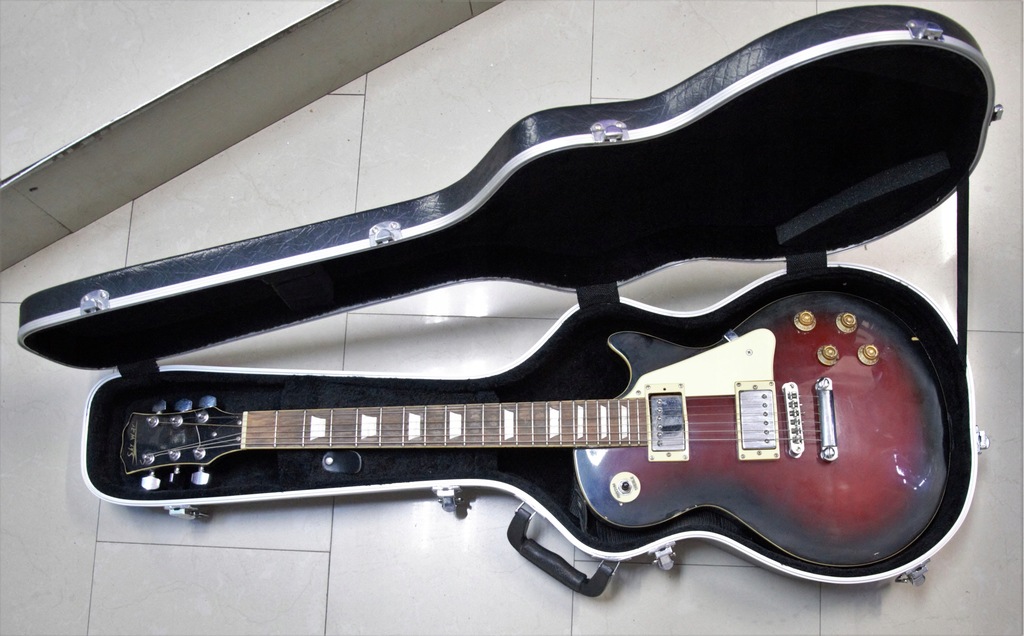 GITARA ELEKTRYCZNA skyway les paul + FUTERAŁ 40127