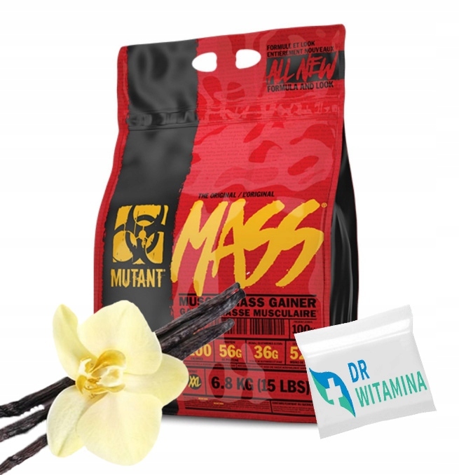 PVL MUTANT MASS 6800g MEGA MASA SIŁA +GRATIS BCAA