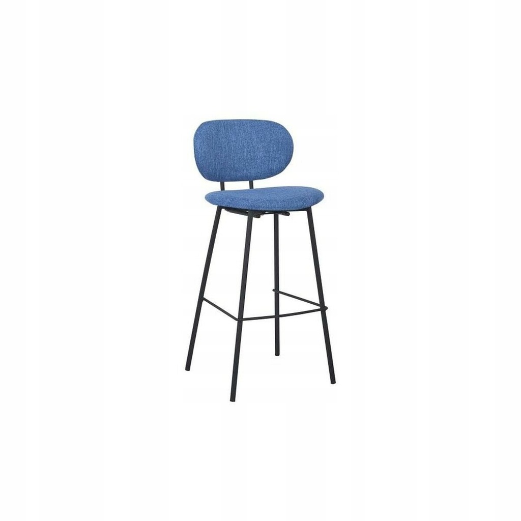 Taboret DKD Home Decor Niebieski Poliester Metal (