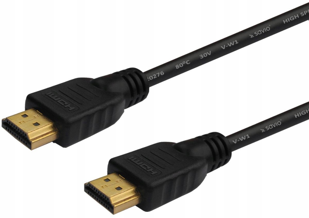 SAVIO HDMI - HDMI 3m 3m /s1x Mini HDMI (wtyk) 1x M