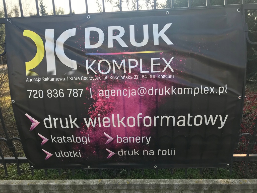 Baner, banery reklamowe full kolor - od 29 zł