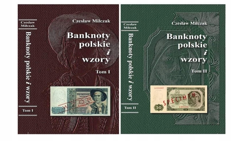 Katalog Banknotów Polskich Tom I i II - Czesław Miłczak - wyd. 2023