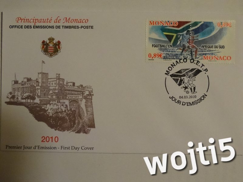 FDC Monako - MŚ w RPA 2010