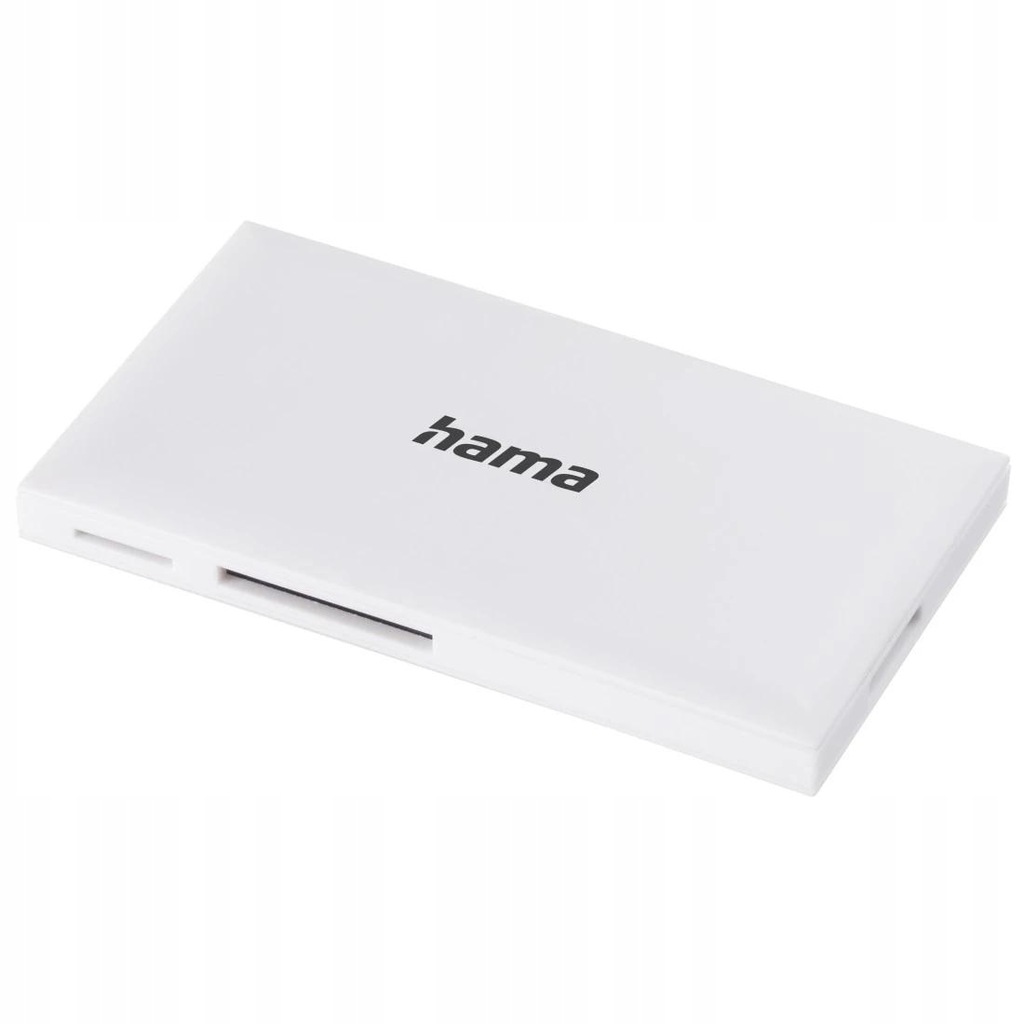 Czytnik kart Hama Multi USB 3.0 SD/mSD/CF/MS (biały)