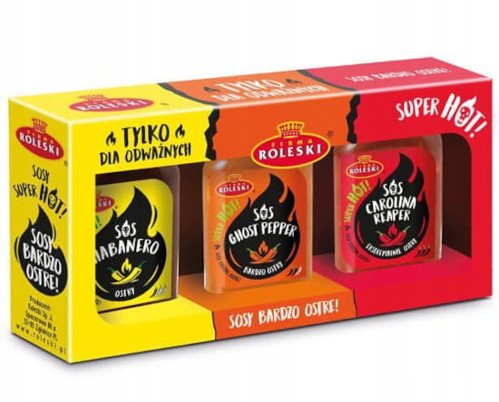 SOSY SUPER HOT ZESTAW 340G ROLESKI