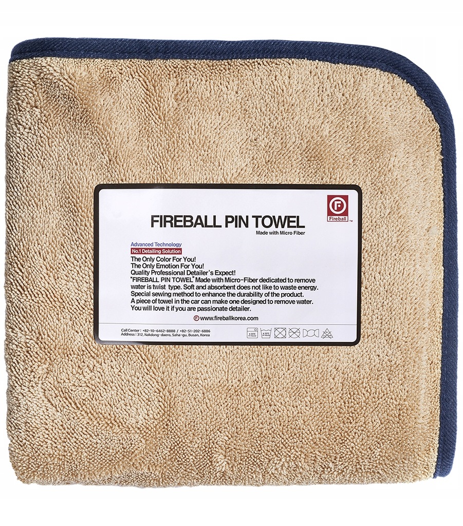 Fireball Pin Towel 72 x 95 NAVY NAJCHŁONNIEJSZY