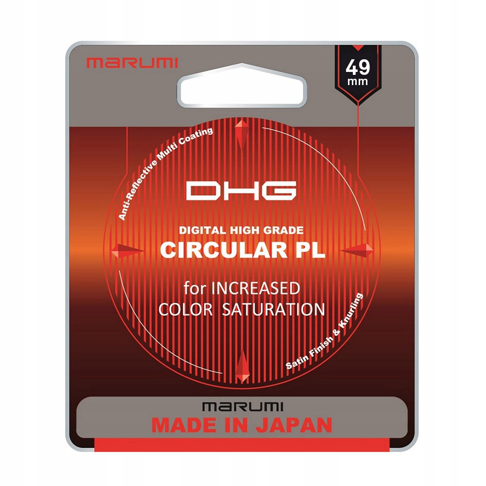 MARUMI DHG Filtr fotograficzny Circular PL 49mm