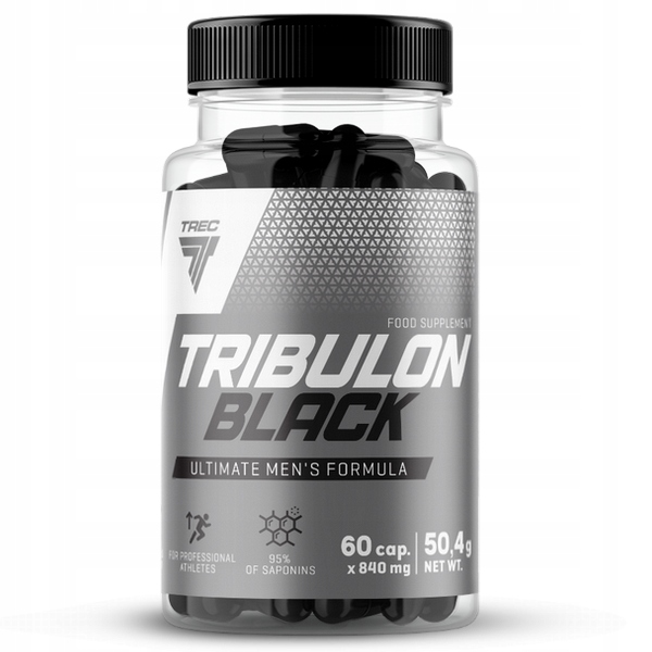 Trec - TRIBULON BLACK NA TESTOSTERON MOCNY 60kaps