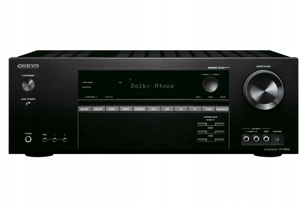 Купить РЕСИВЕР ONKYO HT-R494 7.1.2 ЧЕРНЫЙ: отзывы, фото, характеристики в интерне-магазине Aredi.ru