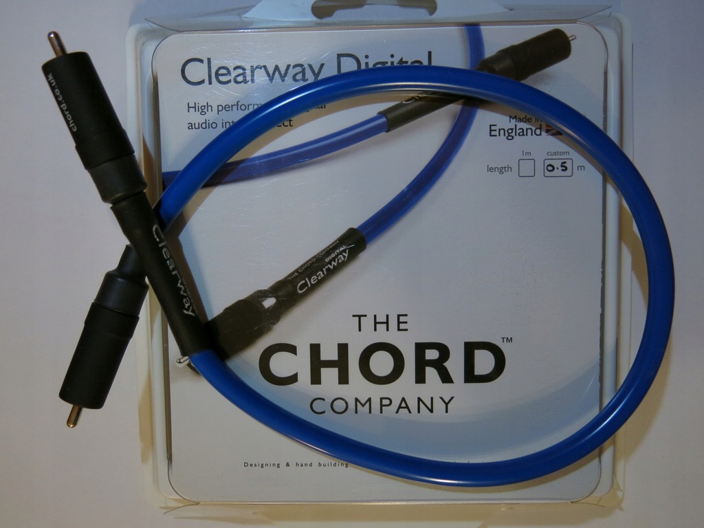 Kabel Coaxial Chord Clearway Digital 0,5 m