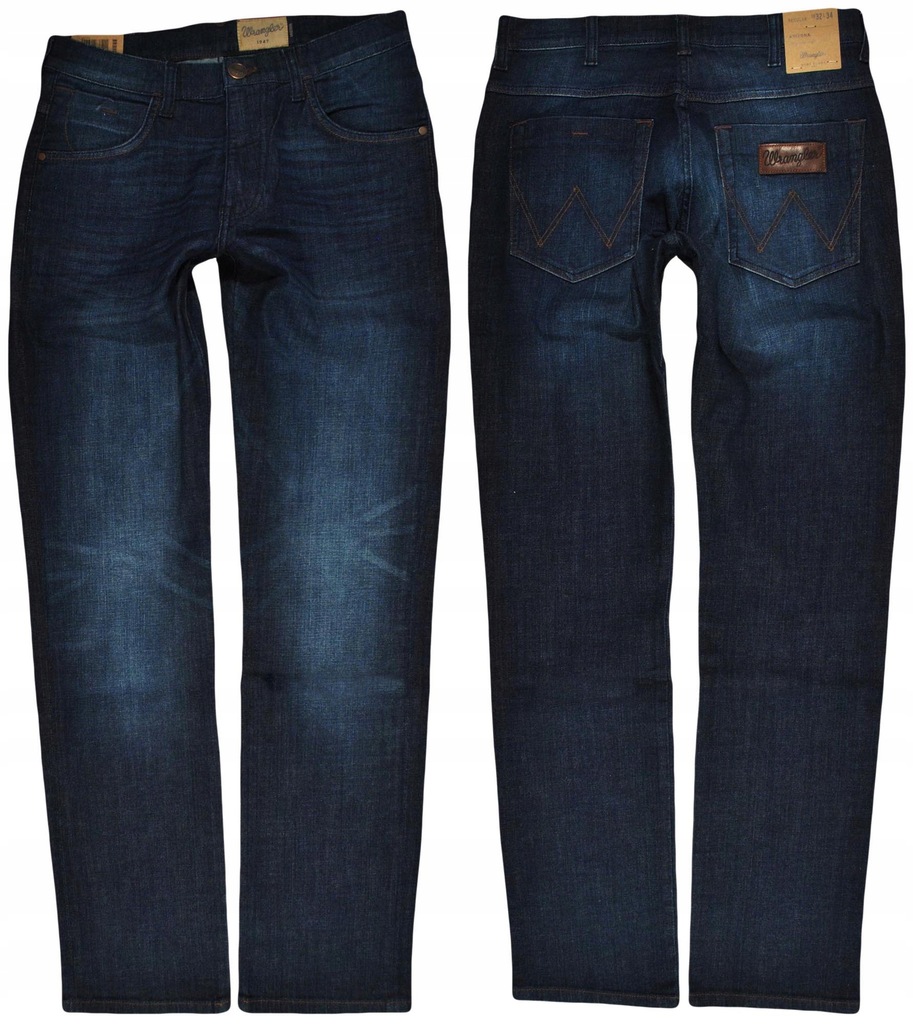 WRANGLER spodnie STRAIGHT jeans ARIZONA W34 L36