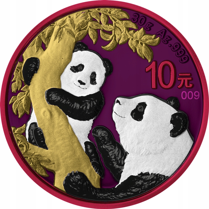 China 2021 - Panda Ag999 30g Space Metals II