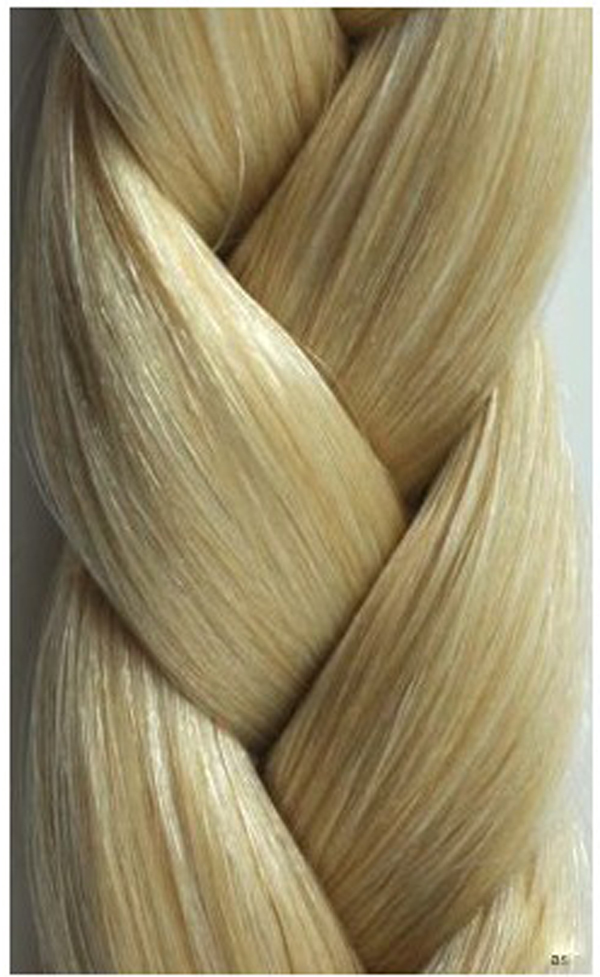 NATURALNE PASEMKA 55cm REMY 0,5g Platynowy Blond