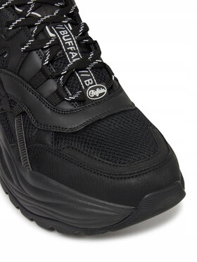 buffalo Sneakersy Męskie BUFFALO-1410079 BLK BLACK czarny
