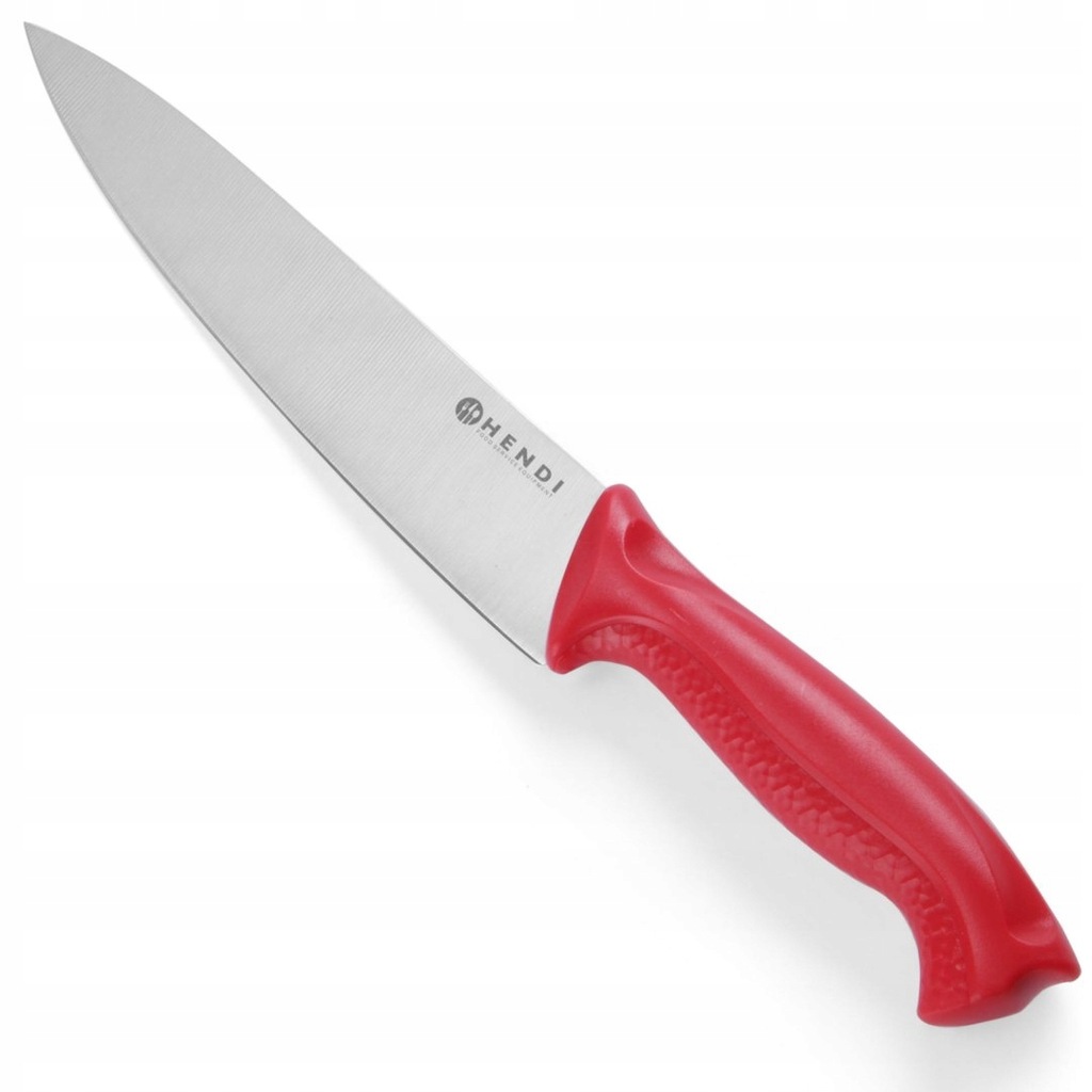 Nóż kucharski HACCP do surowego mięsa 385mm - czer