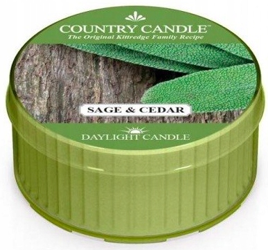 Country Candle daylight świeczka SAGE CEDAR