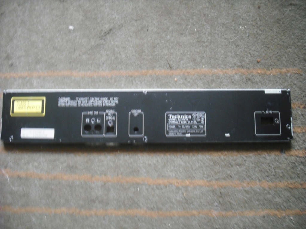 Płyta tylna od TECHNICSA SL P 370 A