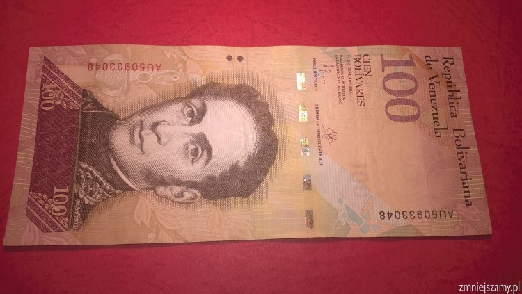 Wenezuela - 100 Bolivares  dla WOŚP