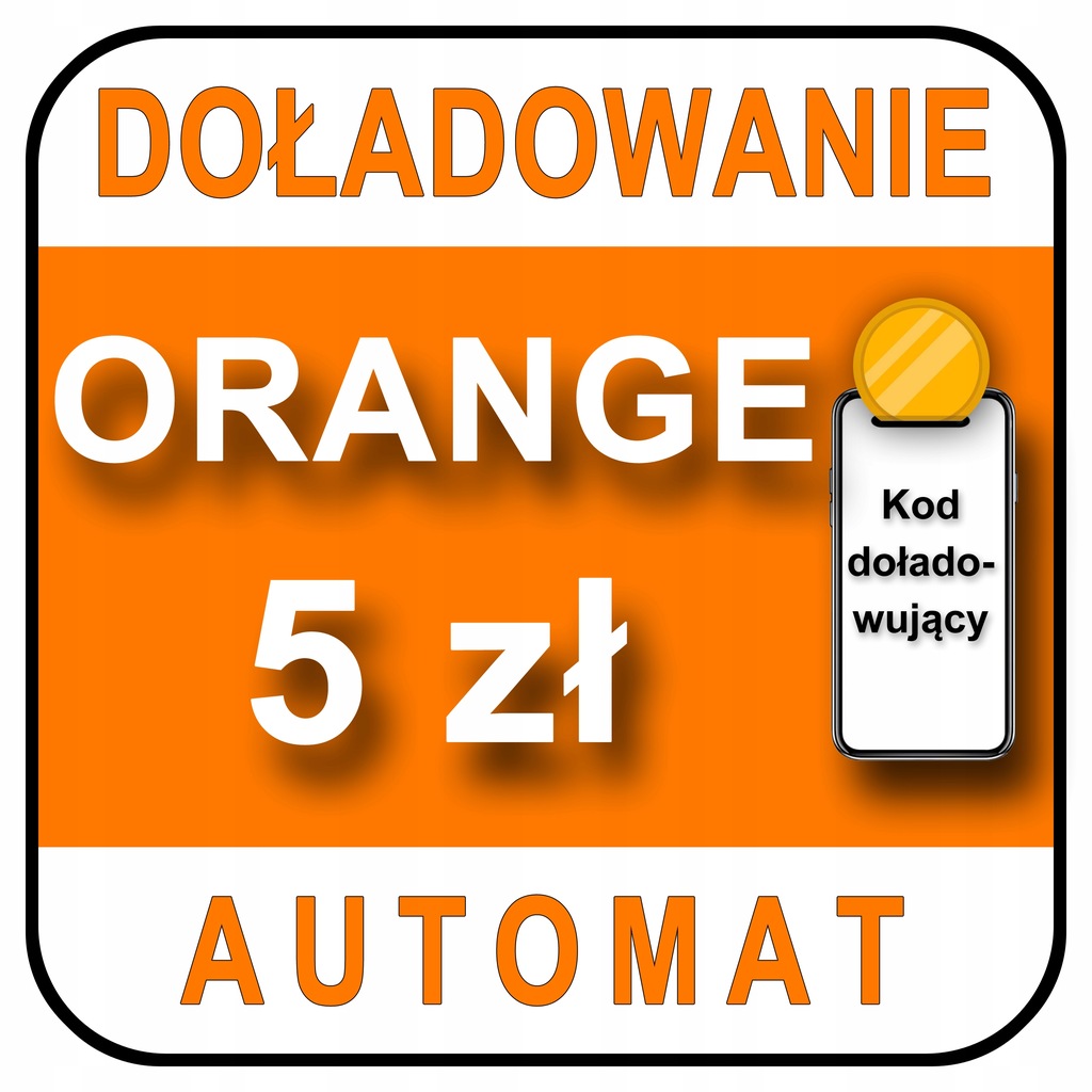 Doładowanie ORANGE 5 zł