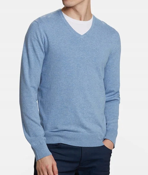 WE Fashion sweter męski S 36 niebieski