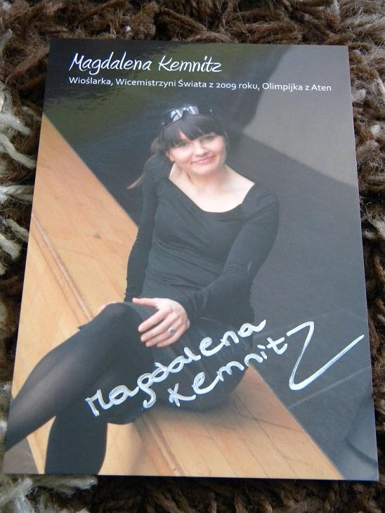 Magdalena Kemnitz - autograf
