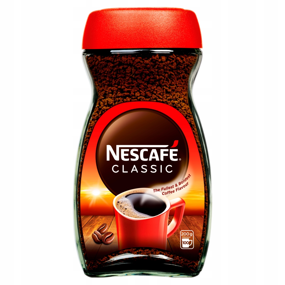 Nescafe Classic kawa rozpuszczalna słoik 200 g