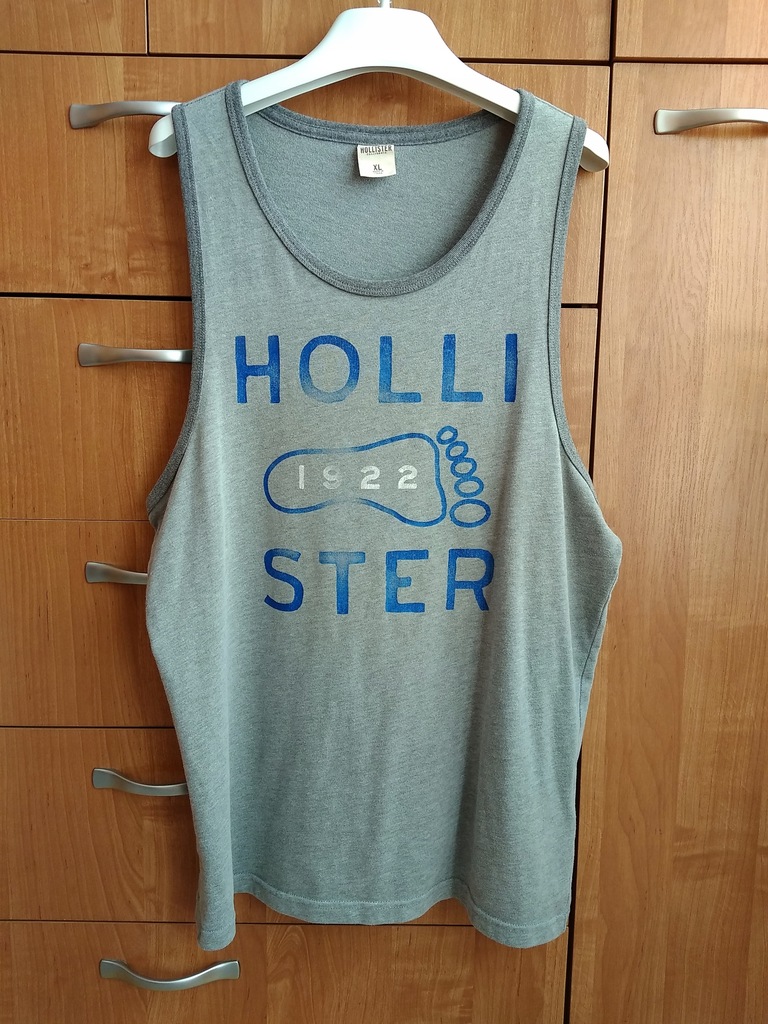 T-shirt bezrękawnik HOLLISTER, r. L / XL,