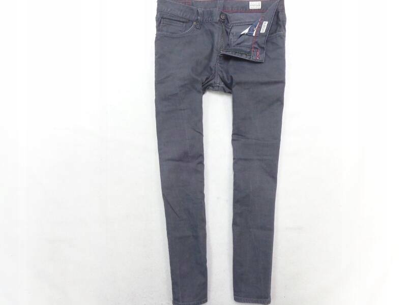 34 TOMMY HILFIGER BLEECKER JEANS PROSTE GREY A0615