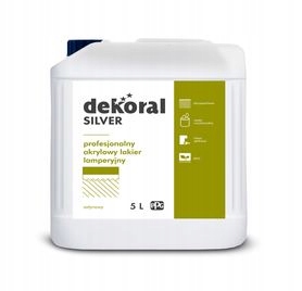 DEKORAL Lakier lamperyjny 5L SATYNOWY / PÓŁMAT