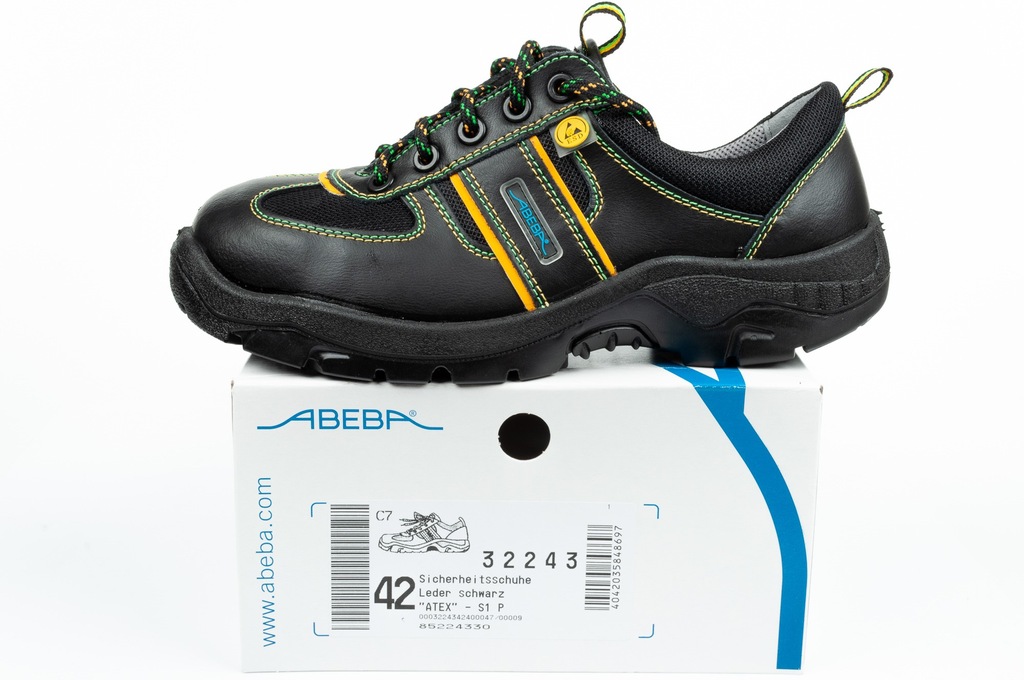Купить Рабочая защитная обувь Abeba Anatom Black [32243]: отзывы, фото, характеристики в интерне-магазине Aredi.ru