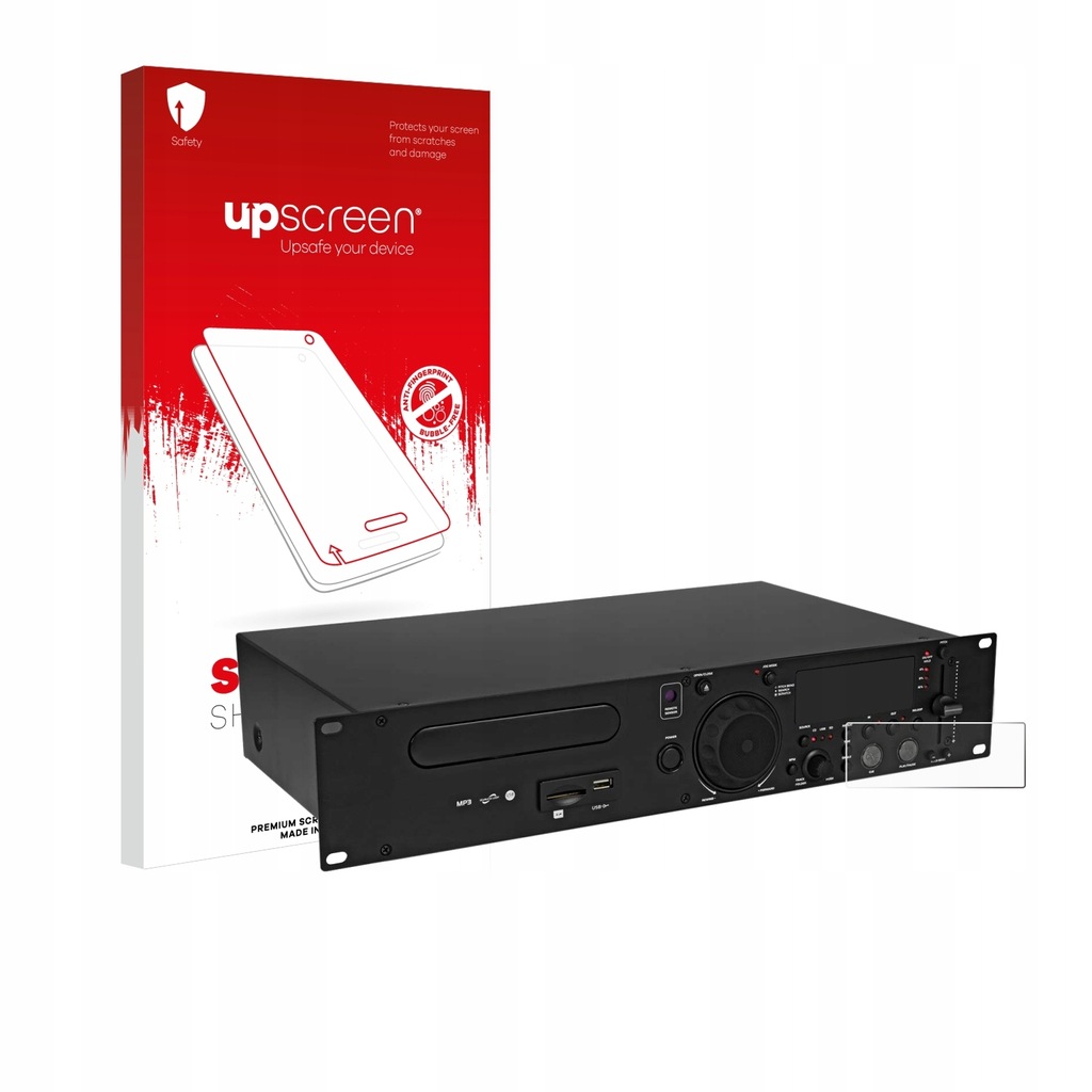 upscreen Scratch Shield Clear Screen Protector for Omnitronic XDP-1502