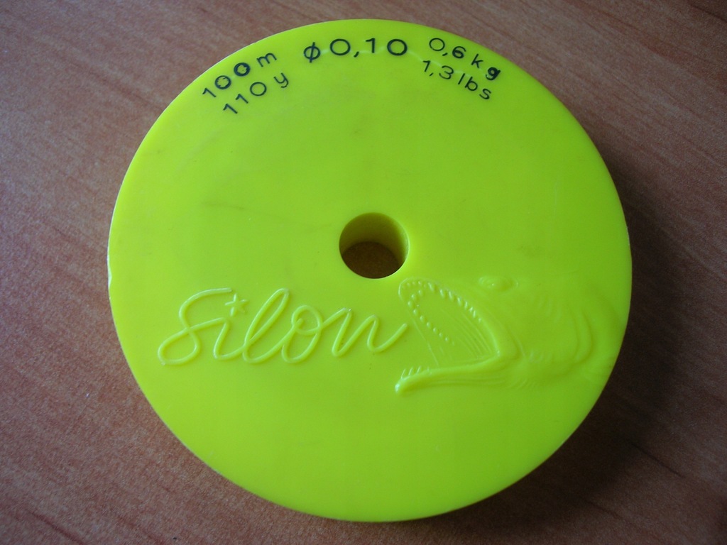 stara żyłka Silon 0,10 mm prod. Czechosłowacja