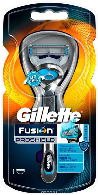 GILLETTE FUSION PROSHIELD MASZYNKA + WKŁAD 1szt