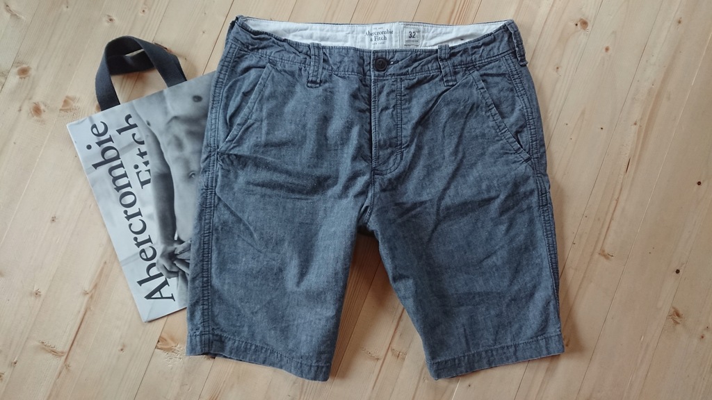 SPODENKI SPODNIE ABERCROMBIE HOLLISTER W32 32 M L