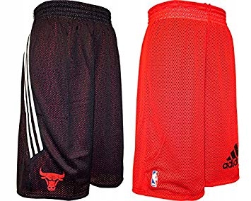 Spodenki dwustronne Adidas NBA Chicago Bulls L