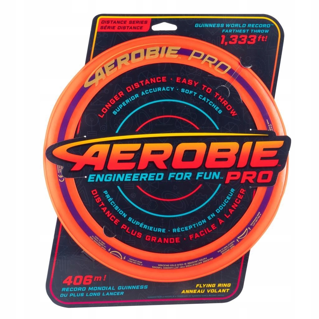 Купить ДИСК Кольцо Spinmaster Aerobie Pro ОРАНЖЕВЫЙ: отзывы, фото, характеристики в интерне-магазине Aredi.ru
