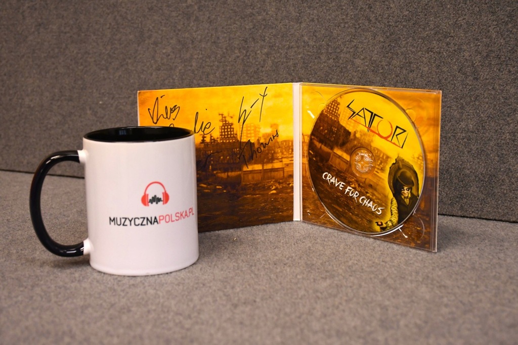 Satori – Crave for Chaos – płyta CD z autografami