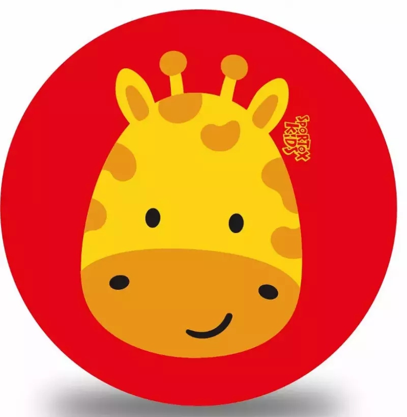 Piłka PVC 230mm Żyrafa Sportox Kids 133657 Artyk