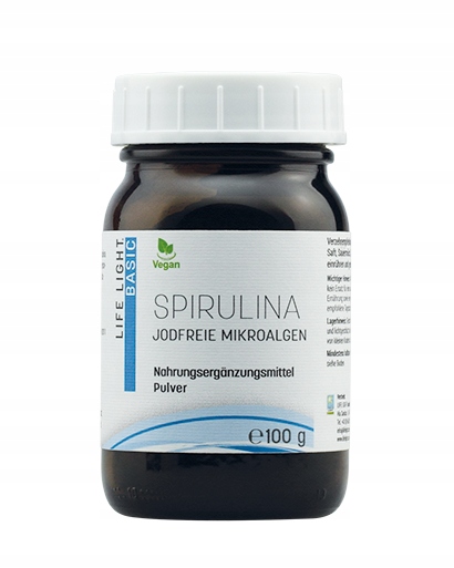 SPIRULINA MIKROALGI ŁATWO PRZYSWAJALNE ŻELAZO