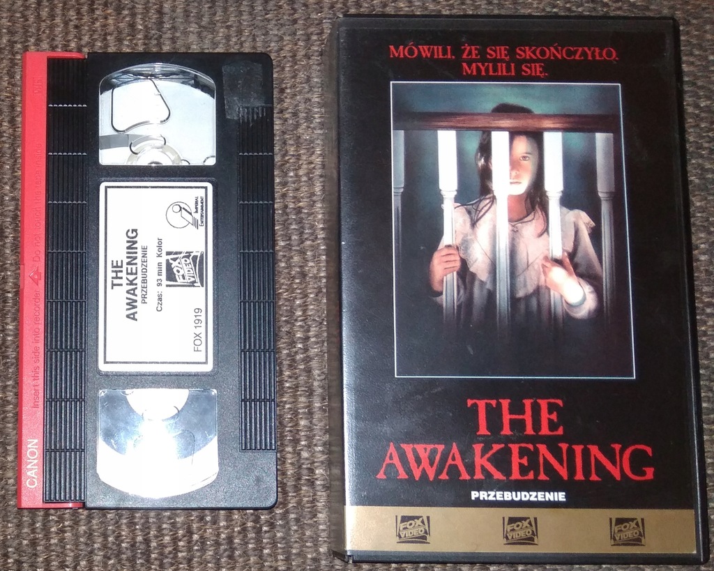OMEN IV - PRZEBUDZENIE !!! Kaseta VHS video JEDYNY