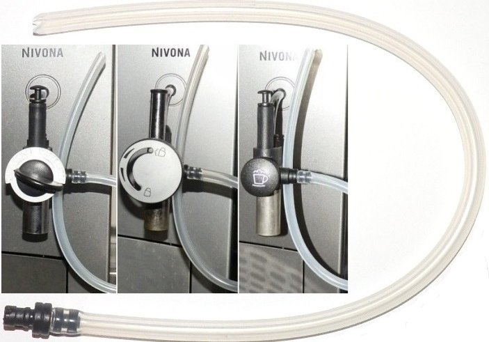 Wężyk złączka przystawki spieniacz mleka Siemens Bosch Nivona Melitta Jura